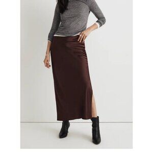 Madewell Brown Maxi Skirt
